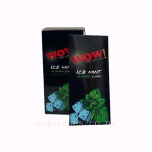 20 Packets Wow Ice Mint Flavour Cards Infusions